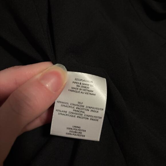 Veronica Beard Fabiola Glen Plaid Peak Lapel Crop Blazer size 0 - Picture 9 of 12